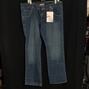 Classic Blue Boot Cut Jeans for Women